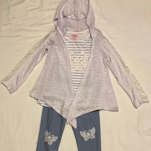 Young Hearts 3pc girls pants set